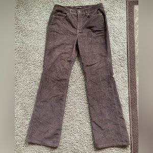 Woman’s Jeanstar brown corduroy pants size 12